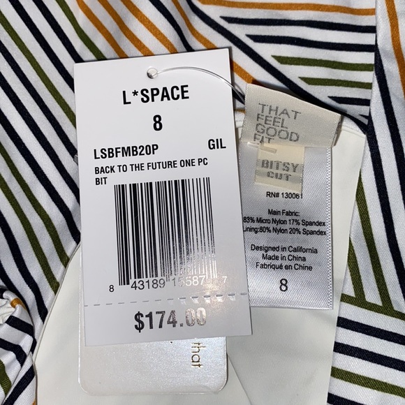 L space Back to the Future V-Neck One Piece - Picture 12 of 15